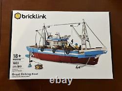LEGO Bricklink 910010 Great Fishing Boat Limited Edition Designer Program Set