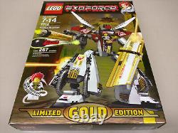 LEGO Exo-Force 7714 Golden Guardian NEW! RARE Mech Ha-Ya-To Limited Gold Edition