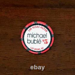 Las Vegas Hilton 2006 Michael Buble Limited Edition (500) Retired $5 Casino Chip