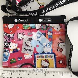 LeSportSac Hello Kitty Classic Hobo & Pouch Colorful Limited Edition NWT Retired