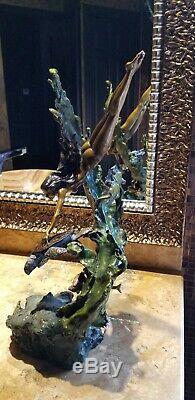 Mark Hopkins Sea Maiden Limited Edition Bronze Sculpture Rare & Retired