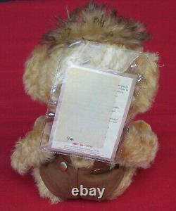 Merrythought Cheeky Punkinhead Teddy Bear England Limited Edition 94/250 Witney