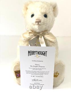 Merrythought Diana Teddy Bear- Special Numbered Ltd Edition #61 NEW 2022