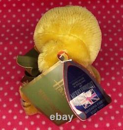 Merrythought Harrods Cheeky Teddy Bear England Mohair Toy Limited Edition