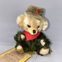 Merrythought Micro Cheeky Bear 1997 Hong Kong Special 15cm Ltd Edition