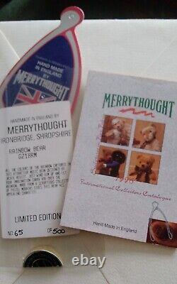 Merrythought Mohair Limited Edition Teddy Bear