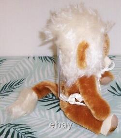 Merrythought Punkinhead Museum Lion Cheeky Mohair Teddy Bear England c 2001