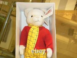 Merrythought Rupert Bear LIMITED EDITION FULLY BOX WITH ALL LABELS No 287 LARGE
