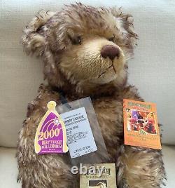 Merrythought Standing Bruno Bear Lt Ed. 83/100- Year 2000 New With Tags-very Rar