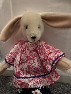 Merrythought Teddy Mohair rabbit Woodstock Bunny Ltd Edition Of 100 15 Rare