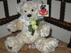 Metro Thirsk UK Daisy Bear 4th Limited Edition 2002 Beige Plush Bear 13 Inch