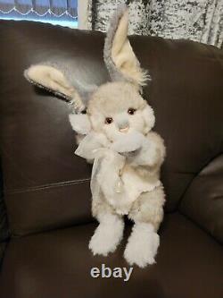 New! Charlie Bears Rabbit Span Retired/ Limited Edition Mohair/alpaca