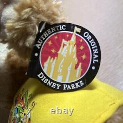 New Disney Parks Duffy HAPPY BIRTHDAY Bear Mickey Plush Limited Edition Retired