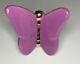 Nora Fleming Retired Mini PURPLE Butterfly 2017 Limited Edition Rare