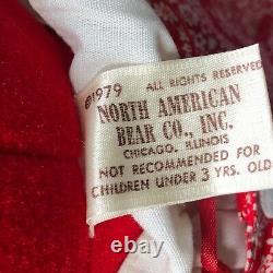 North American Bear Co Plush Lot Abearham Lincoln Betsy Ross Clara Barton Set 7