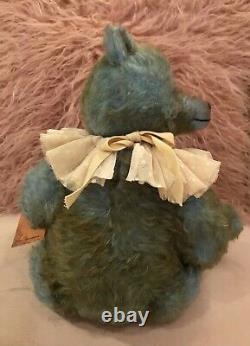 OOAK Jerome Maillot of Vintage Bears Mohair Bear Alvin Green, Rare 1/1