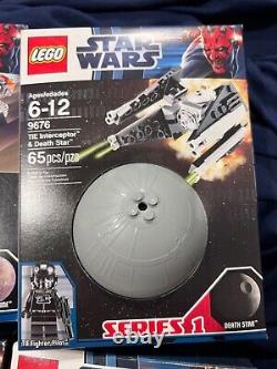 RETIRED NIB LEGO Star Wars Planet Series 1-3 9674-79 75007, 75008