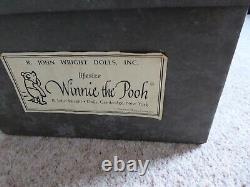 R John Wright 18 Lifesize Winnie the Pooh & 9 Piglet Set 80s RareLtd Edition