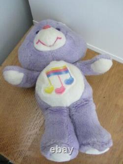 Rare 1987 Harmony Care Bear 13 Limited Edition Musical Notes Motif