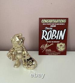 Rare Bad Taste Bear CHROME ROBIN Parody Limited Edition 1/150 Comedy BOXED