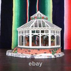 Rare Limited Edition 2002 O'Well Christmas Village Illuminated Greenhouse