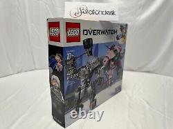 Rare RETIRED LEGO Overwatch Set 75973 D. VA & REINHARDT Mechs Blizzard