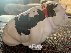 Rare Royal Doulton Limited Edition Bulldog Patch Dd02 Retired Piece