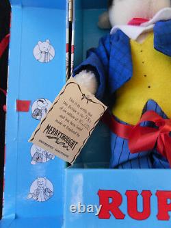 Rare Vintage Merrythought Bill Badger Ltd Edition No 331- Rupert Bear Unused