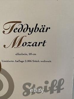 Retired Limited Edition Musical Steiff Bear Mozart 00036/2,0006