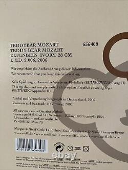 Retired Limited Edition Musical Steiff Bear Mozart 00036/2,0006