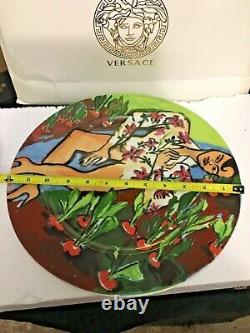 Rosenthal Wall Plate Elvira Bach Gay Love Pride Limited Edition 2000 Germany