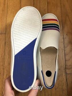 Rothys Rainbow Sneaker Size 7.5 San Francisco Pride Limited Edition! Retired