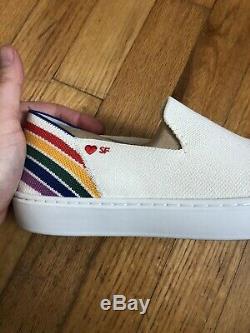 Rothys Rainbow Sneaker Size 7.5 San Francisco Pride Limited Edition! Retired