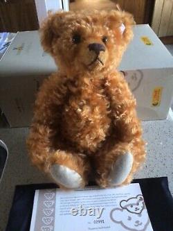STEIFF GOLDEN APRICOT GINGER Collectors Bear 2005 Limited Edition 2991 of 4000