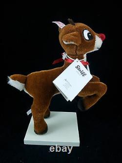 STEIFF Limited Edition Rudolph Reindeer 50th Anniversary EAN 682742 Boxed New