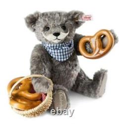 STEIFF Pretzel seller Teddy bear Limited Edition EAN 673924 25cm Mohair New