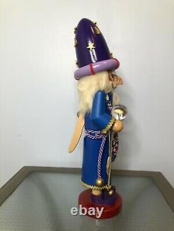 STEINBACH NUTCRACKER MERLIN THE MAGICIAN 18 Limited Edition SIGNED # 231