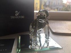SWAROVSKI SCS Gorilla Cub Limited Edition Crystal Figurine 955440 New In Box COA