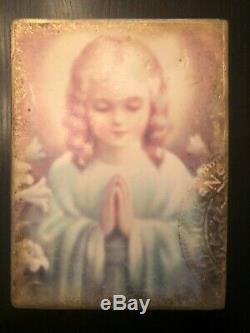 Sid Dickens Memory Block T328 SWEET PRAYER Limited Edition Peace Angel Retired