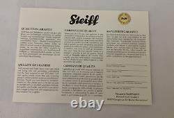 Steiff 037245 Signature Green 30cm Ltd Edition Bear & Certificate No 00967