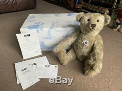 Steiff 1908 REPLICA SAND TEDDY BEAR (403170) 50cm Mohair Boxed Ltd Edition