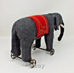 Steiff 1914 Replica Grey Felt Elephant 1997 Club Edition Ltd Edt #1187 (420115)