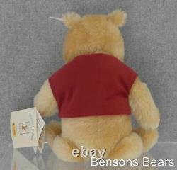 Steiff 1999 Disney Classic Winnie The Pooh Bear In Waistcoat Mint Ean 651489