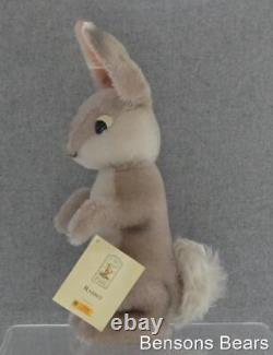 Steiff 2000 Rabbit Disney Classic Winnie The Pooh Series Grey Mohair Ean 651731