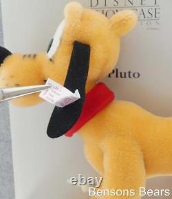 Steiff 2001 Walt Disney Showcase Collection Pluto Fixed In Box 26cms Ean 651809