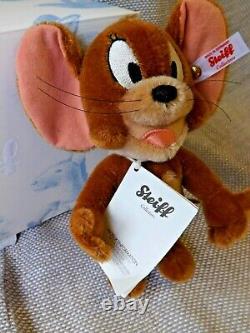 Steiff 34595 Warner Brothers Jerry (Mouse). Limited Edition. Boxed. BRAND NEW