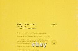 Steiff 653193 Harrods Romeo and Juliet Bear Set Musical Ltd Edition COA & Boxed