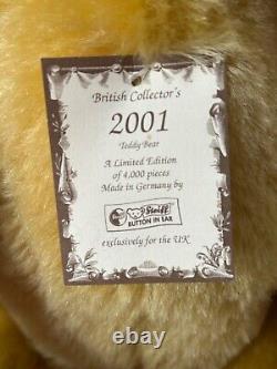 Steiff 654992 Limited Edition 2001 45cm bear with Growler & original box & COA