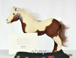Steiff 667435 American Painted Horse Limited Edition COA & Bag