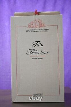Steiff 676048 Tilly Teddy Bear Australian Exclusive Limited Edition Boxed